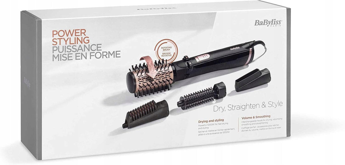 CURLING IRON-DRYER BABYLISS AS200E FOR HAIR DRYING ROTARY