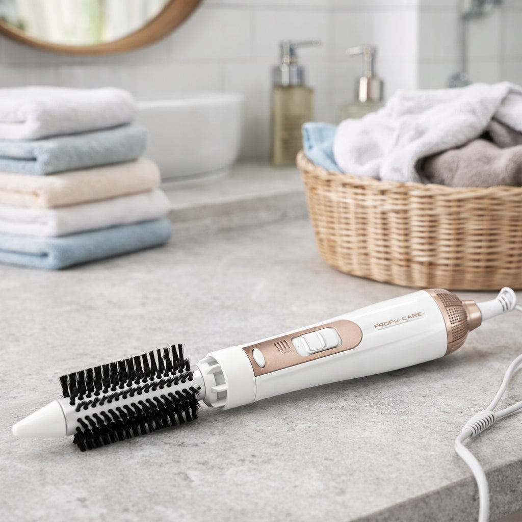 CURLING IRON-DRYER HAIR DRYER CURLING IRON HAIR STYLING BRUSH Packaging status original