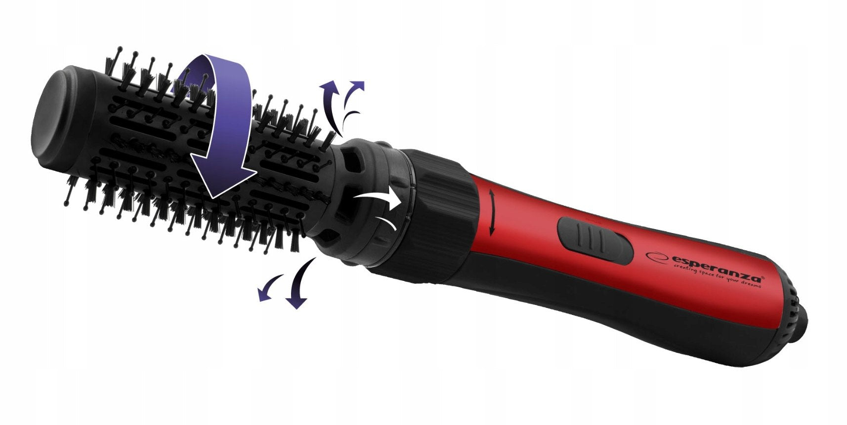 CURLING IRON-DRYER ROTARY PROFESSIONAL STYLING 1000W Packaging status original