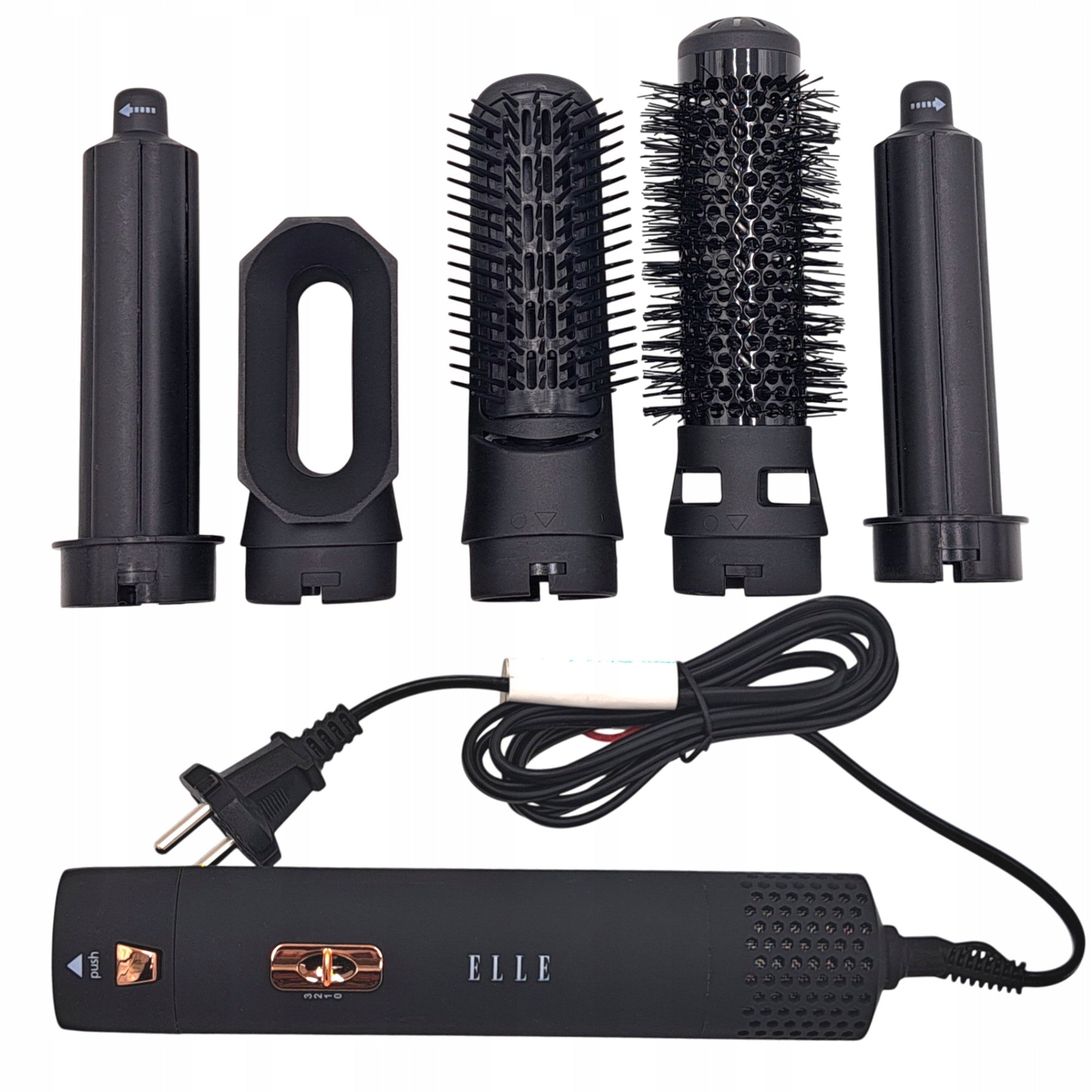 CURLING IRON-HAIR DRYER ELLE 5in1 MULTIFUNCTIONAL CAPS 1200W HIT Model 468709884
