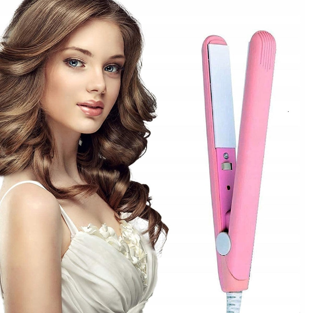 CURLING IRON HAIR STRAIGHTENER PORTABLE TOURIST HANDY INVERTER SMALL Brand Beauty