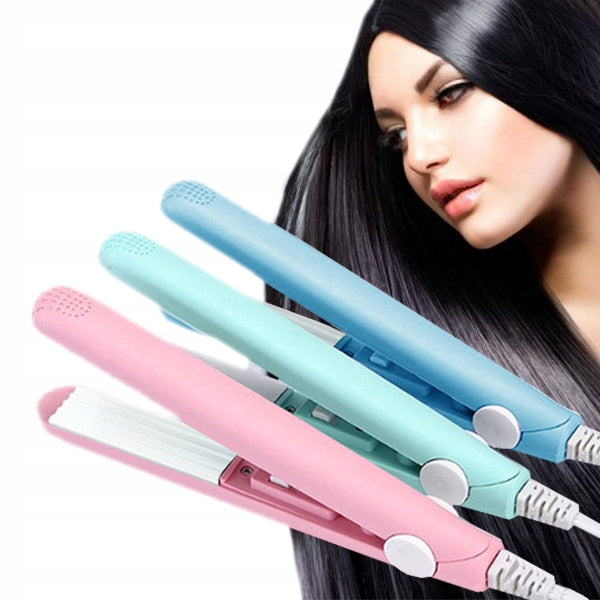CURLING IRON HAIR STRAIGHTENER PORTABLE TOURIST HANDY INVERTER SMALL