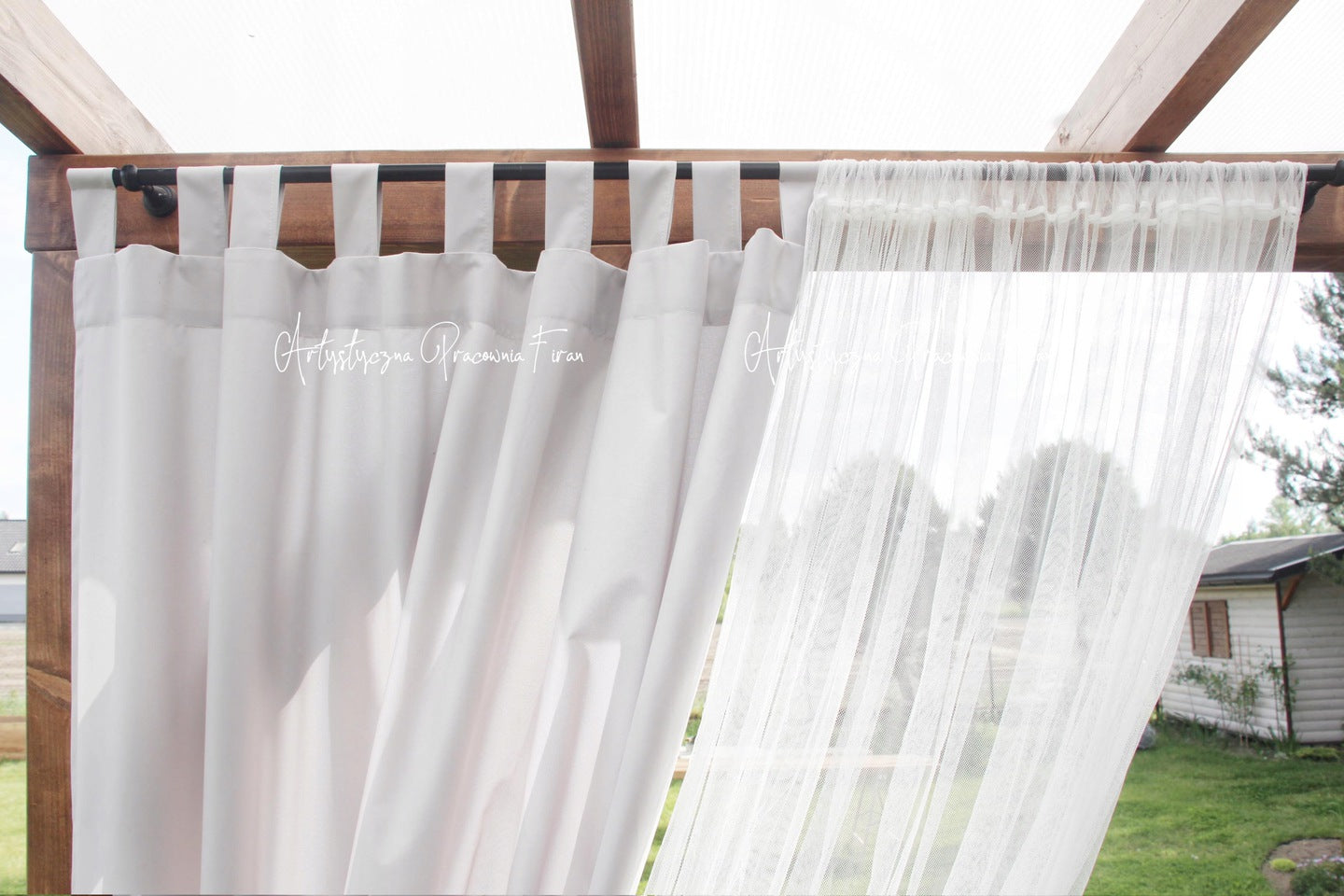 CURTAINS FOR TERRACE FOR GAZEBO OUTDOOR INSECT PROTECTION 280x300 Manufacturer code FIRANATARASOWA