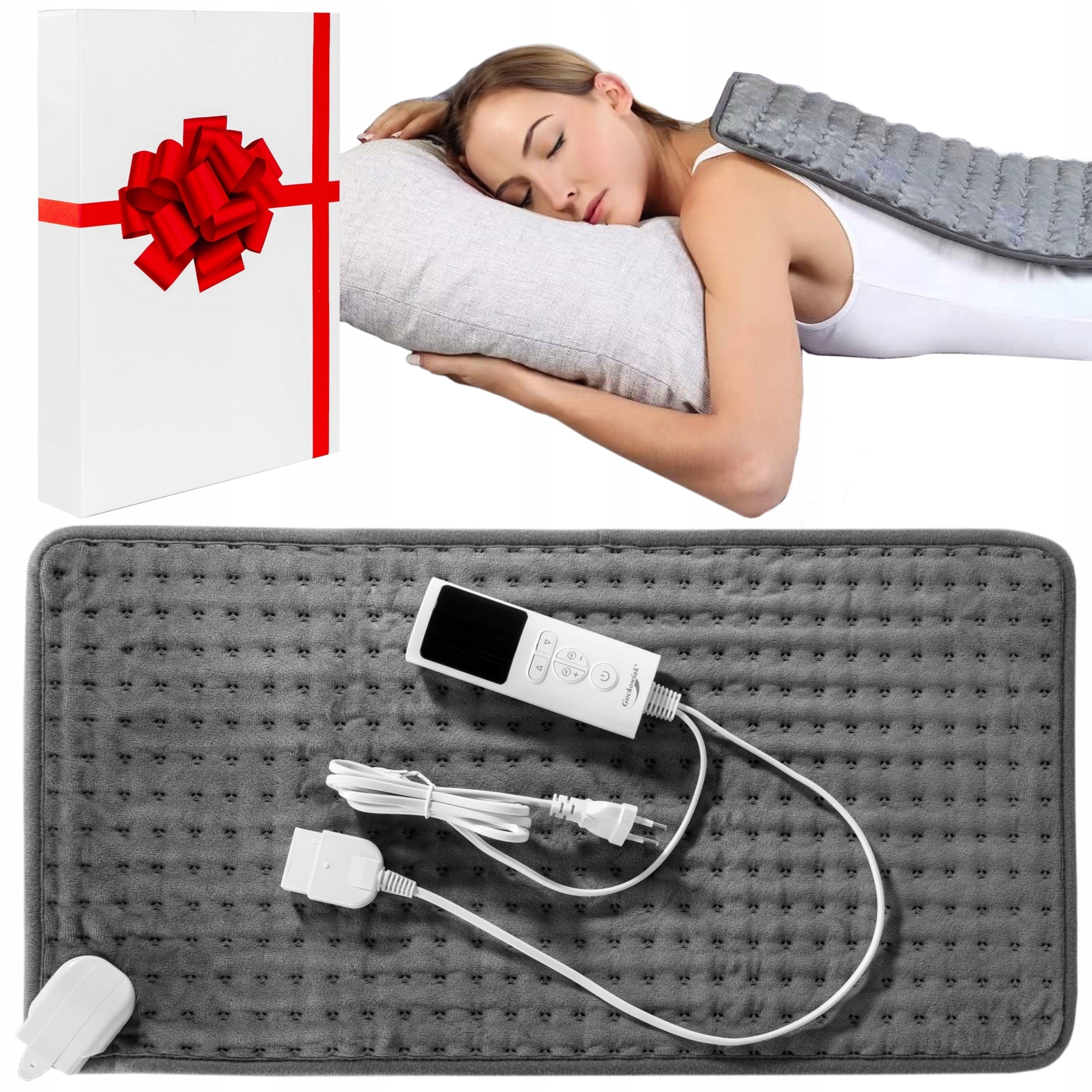 CUSHION ELECTRIC HEATING MAT WARMING HOT WATER BOTTLE FOR BACK 100W