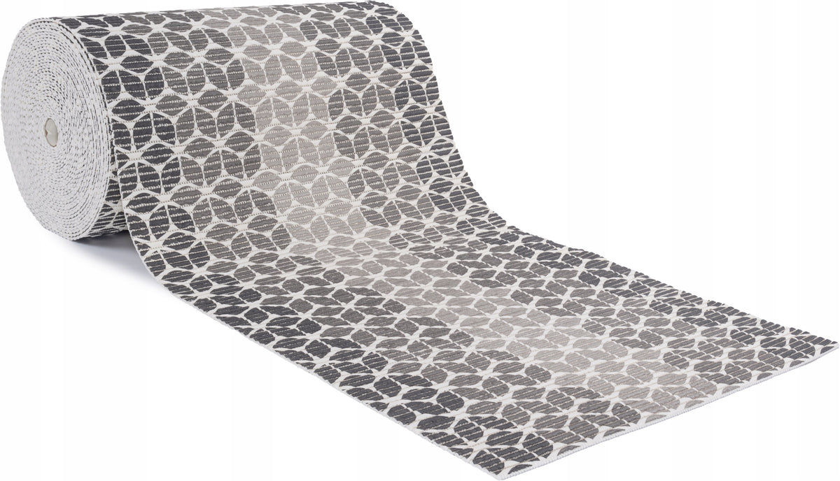 CUSTOMIZED PVC FOAM BATHROOM MAT, UNIVERSAL ABSORBENT, 65cm wide, BEIGE
