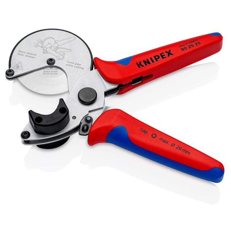 CUTTER FOR COMPOSITE AND PLASTIC PIPES KNIPEX
