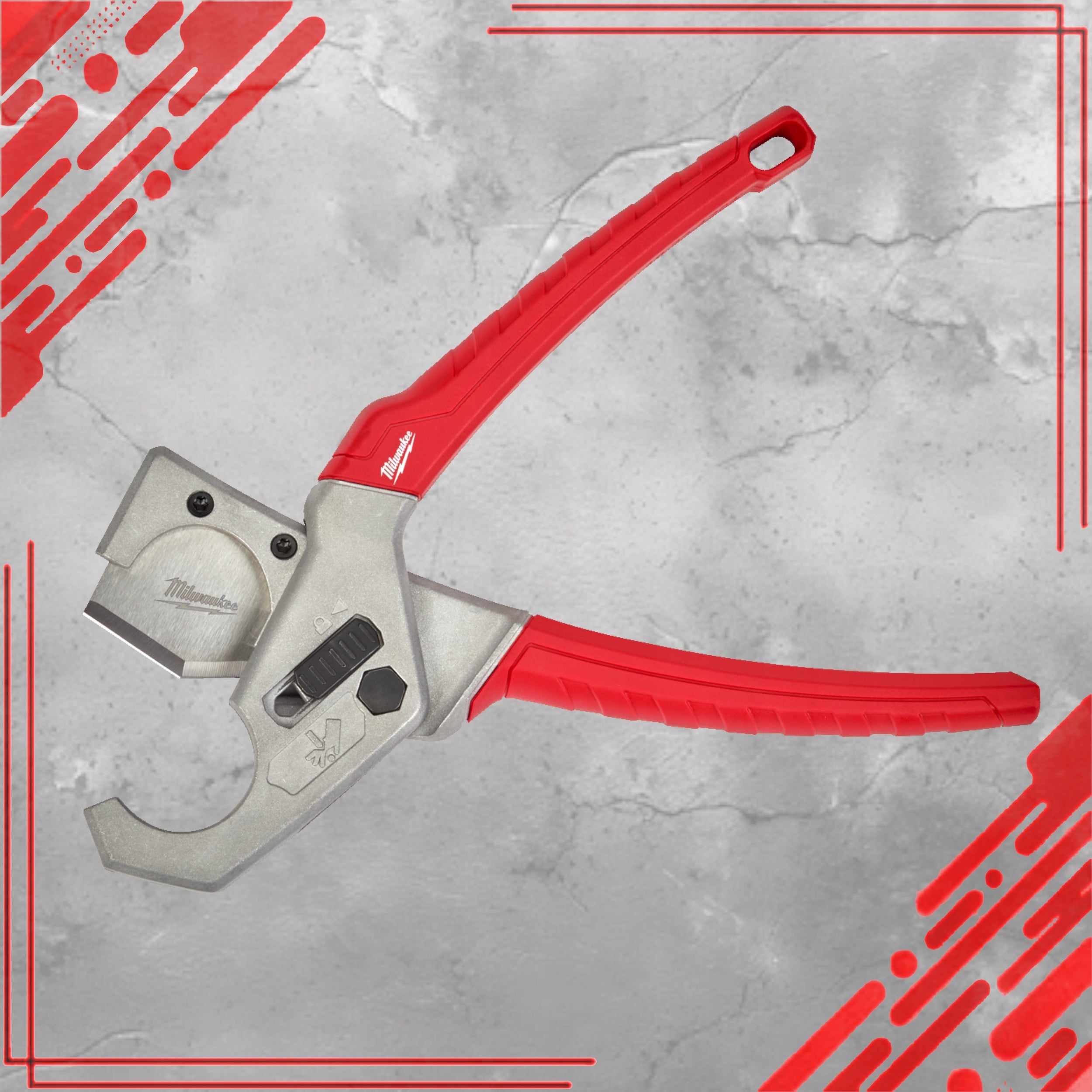 CUTTER PLASTIC PIPE SHEARS PE PB PEX PDVF 25MM MILWAUKEE Manufacturer code 4932479407