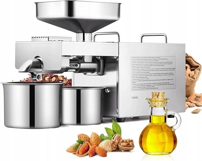 CW29 CGOLDENWALL OIL PRESS 1500 IN STAINLESS STEEL 220V