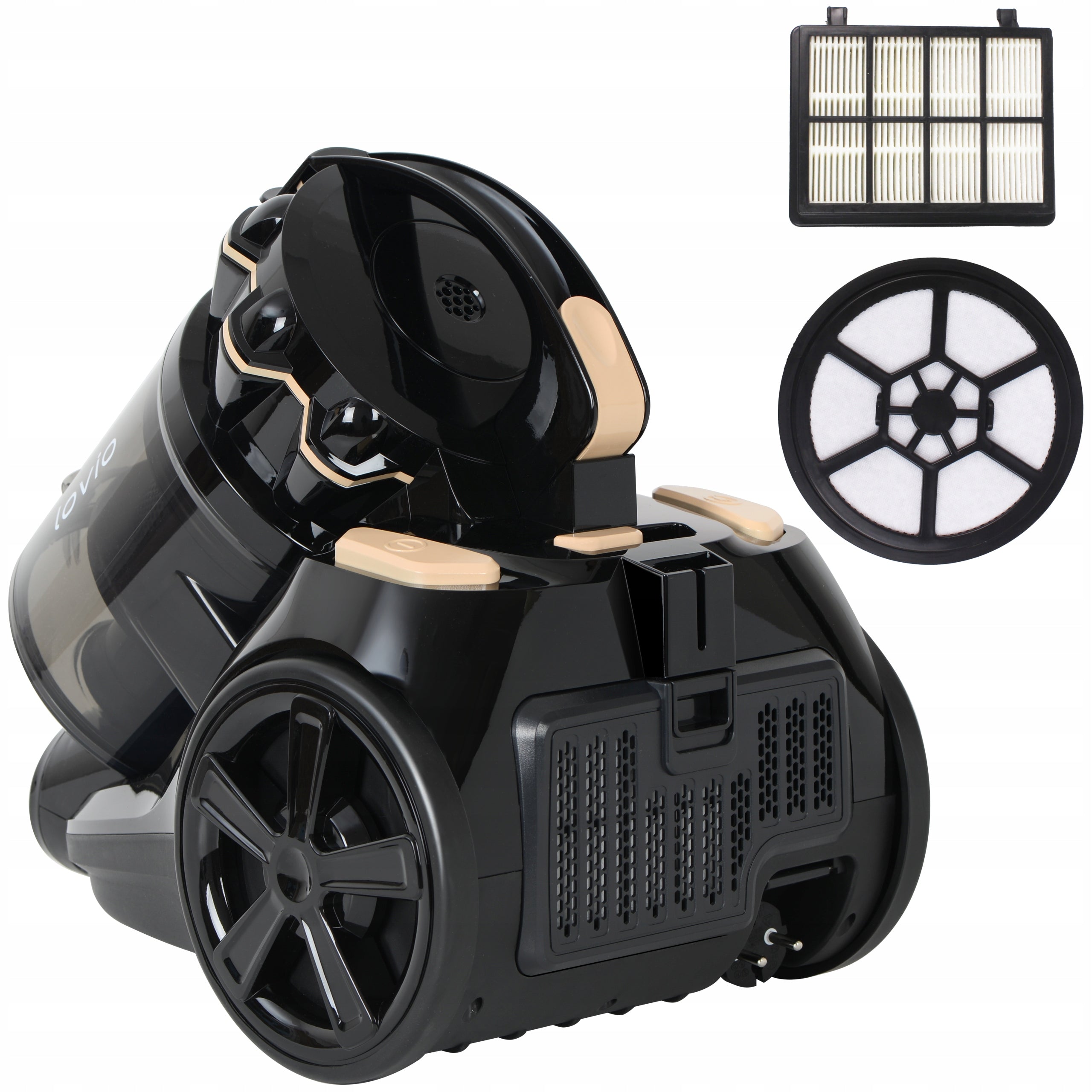 CYCLONE BAGLESS VACUUM CLEANER POWERFUL TURBO BRUSH HEPA FILTER 15in1 LOVIO Power rating 899 W