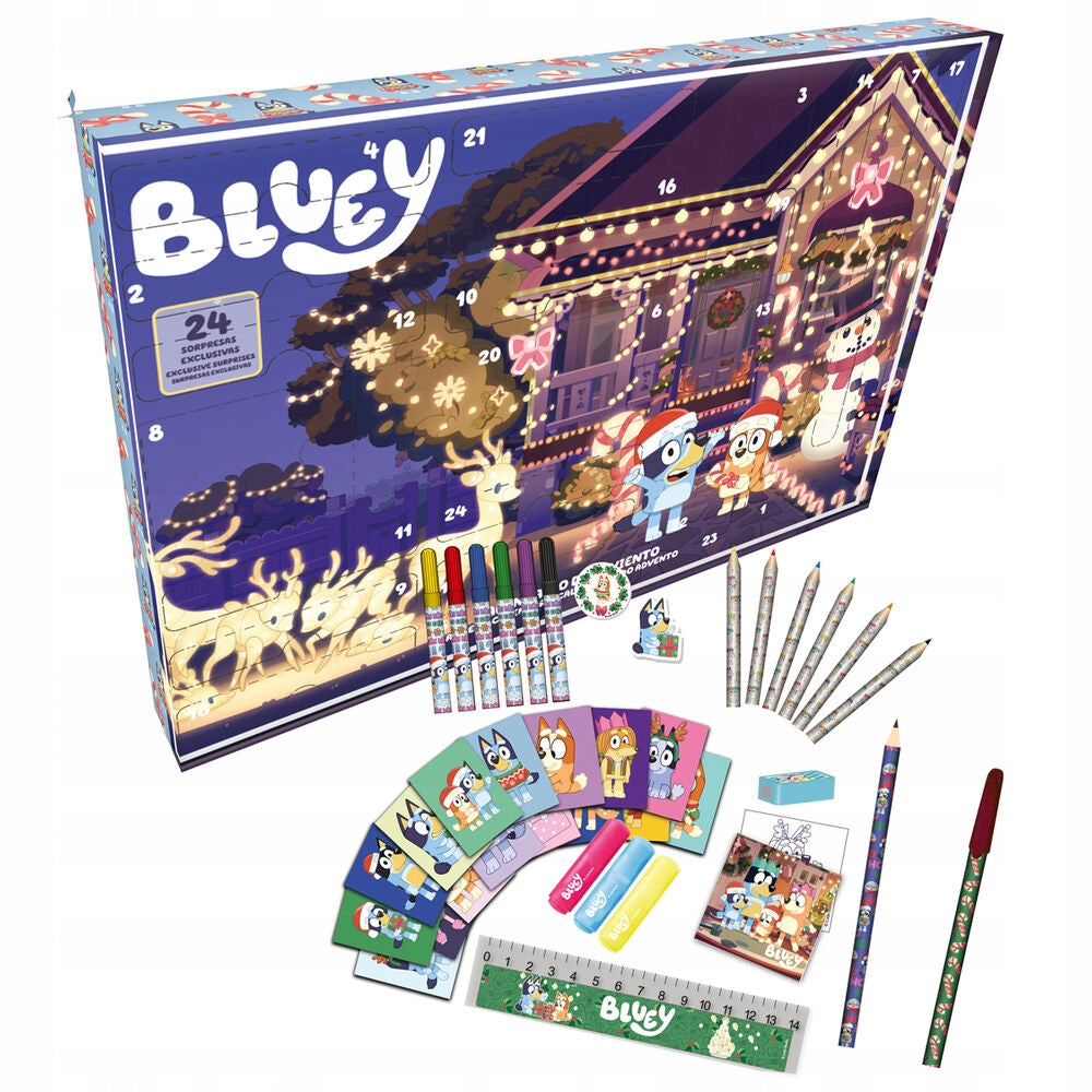 CYP BRANDS - Premium Bluey Advent Calendar - Theme Accessory
