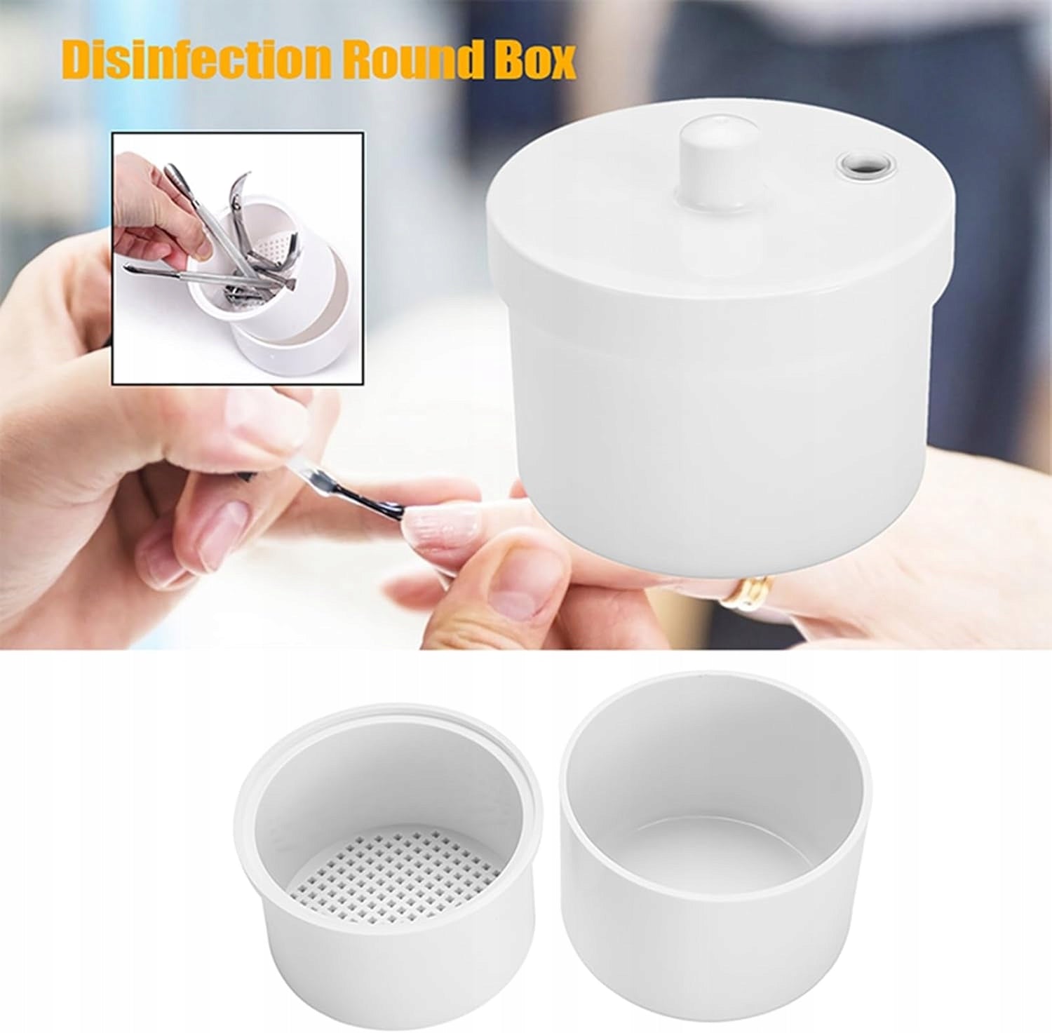 CYSFETENA Round Sterilizer for Manicure Tools Medical device no
