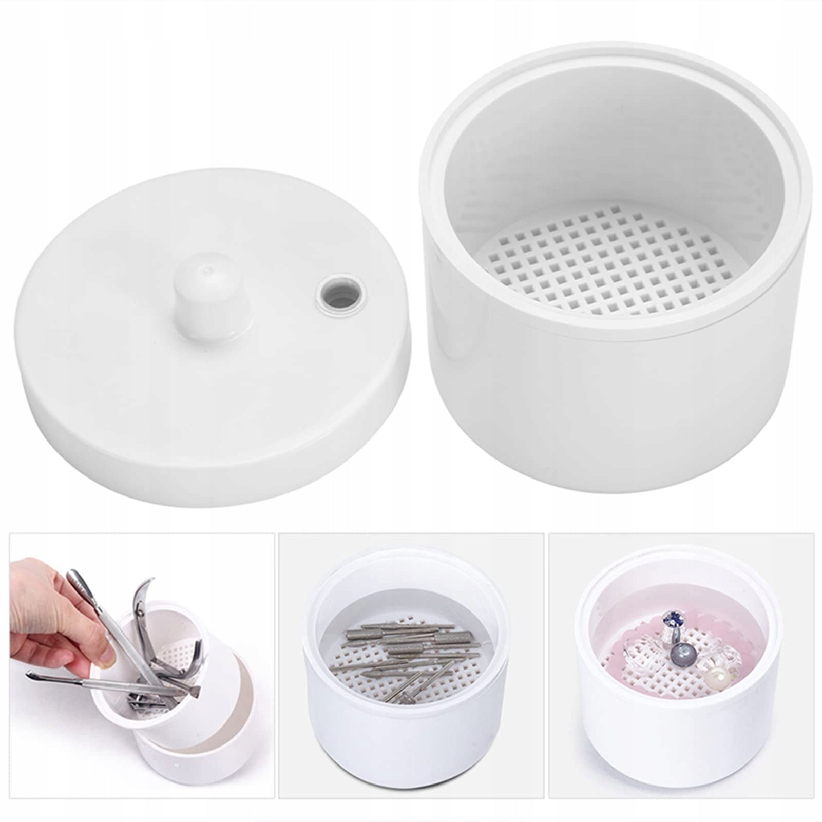 CYSFETENA Round Sterilizer for Manicure Tools