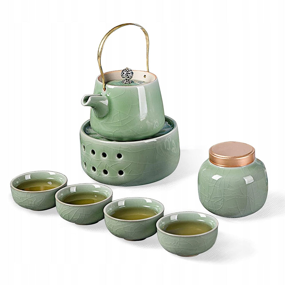 CZAJNIK DO HERBATY CHIŃSKI FILIŻANKI ZESTAW CERAMICZNY ZASTAWA JAPOŃSKA