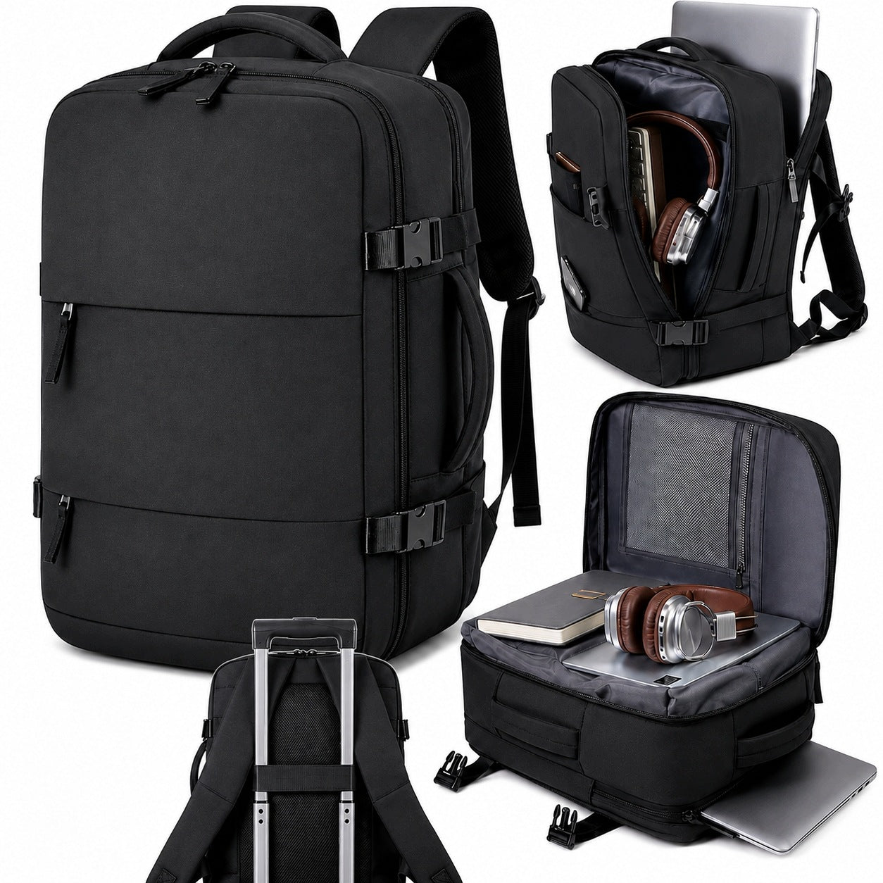 Cabin Backpack 40x30x20 Ryanair Hand Luggage Travel Laptop 15,6" Manufacturer code Plecak-do-samolotu-Ryanair1