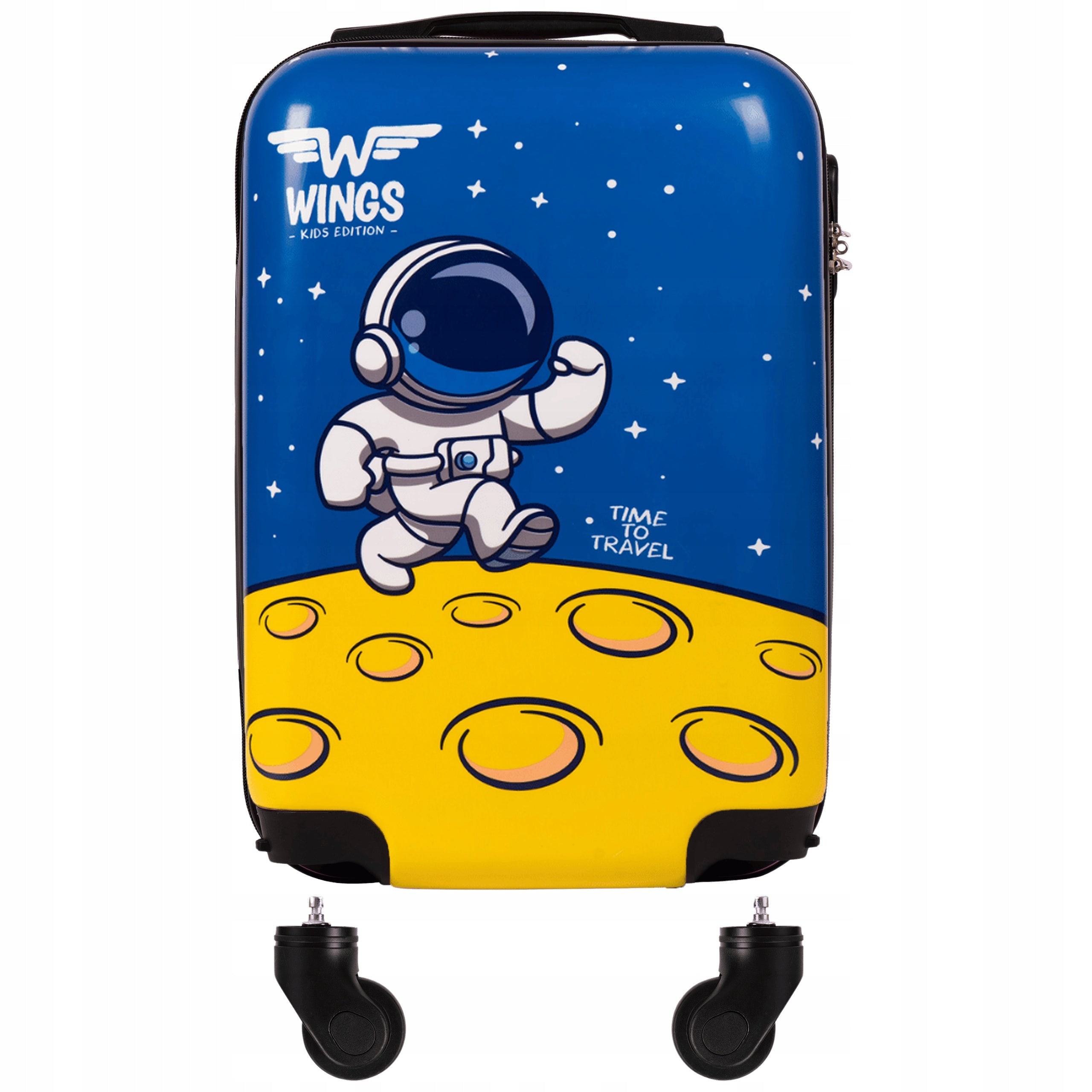 Cabin Case WINGS children's BLUE ASTRONAUT XS 18" 51x32x19 hard Width (longer edge) 32 cm