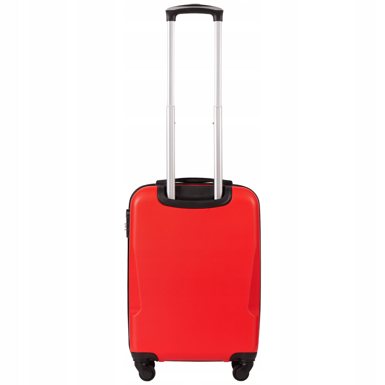 Cabin Suitcase WINGS small 55x40x20 carry-on luggage on Wheels Manufacturer code 0125 S CZERWONA