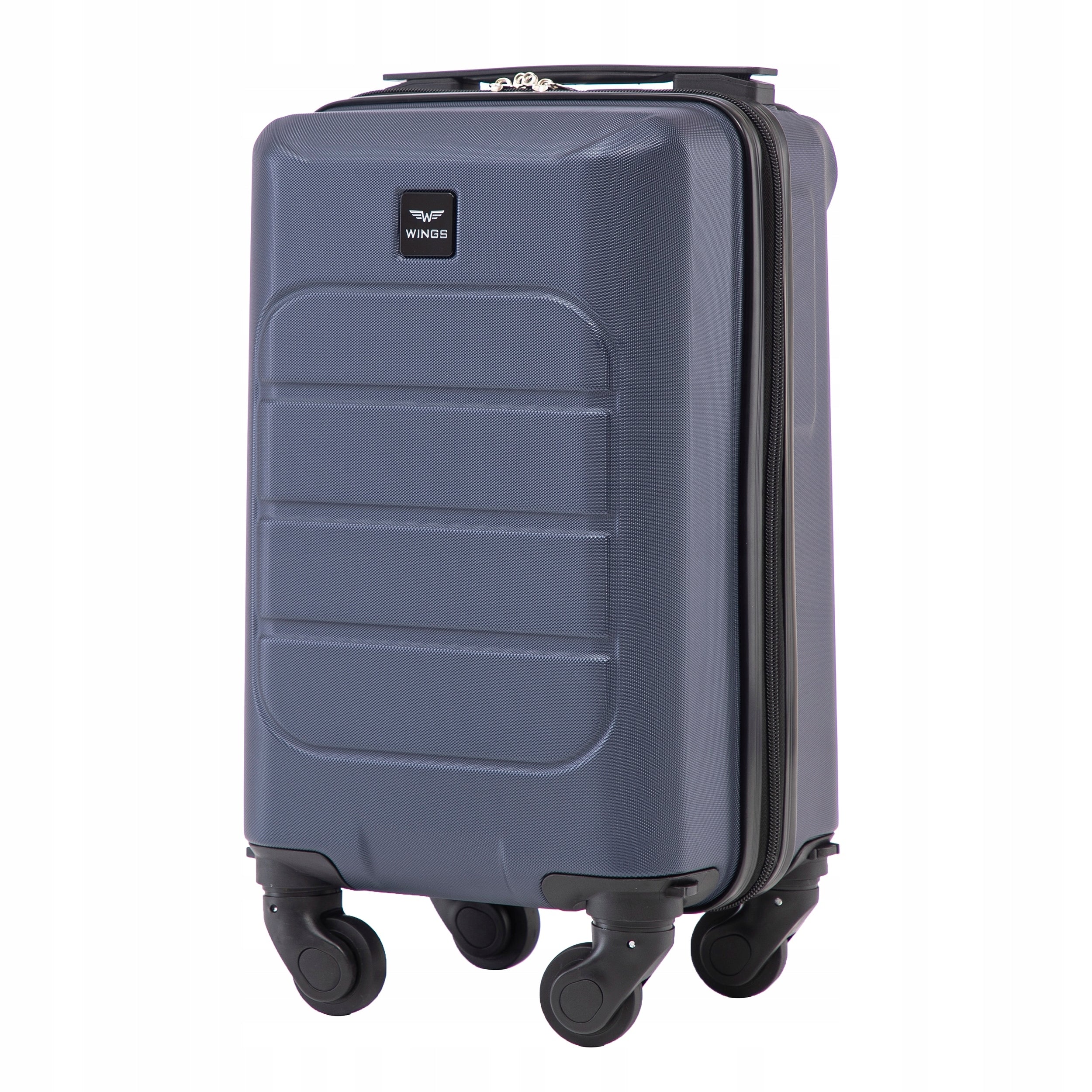 Cabin case 40x25x20 Ryanair WizzAir carry-on luggage ABS 4 wheels WINGS