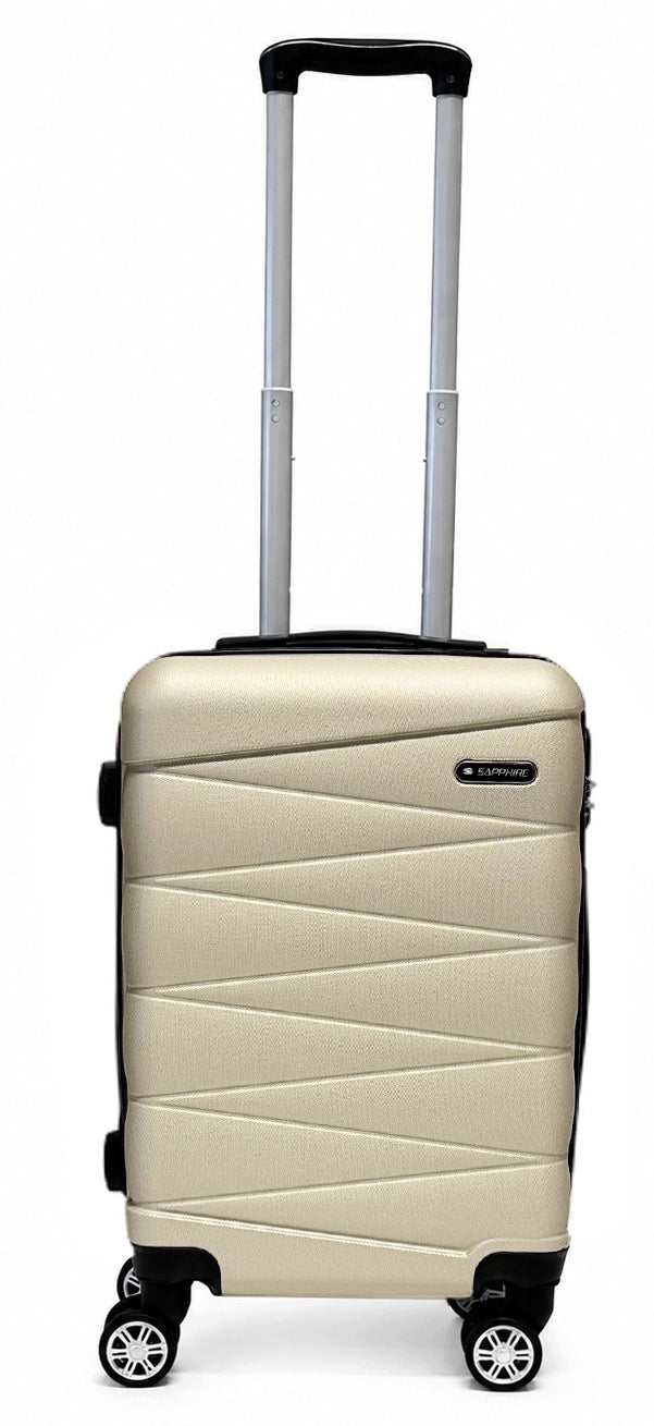 Cabin case SMALL LIGHT HAND luggage wheels ABS strong L Sapphire DUO2 Manufacturer code ST-2240_MALA_BEZ_DUO2