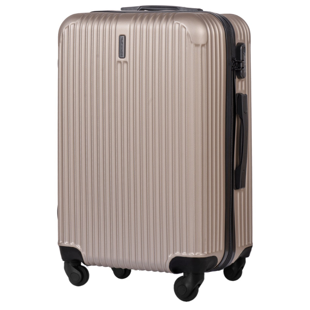 Cabin case WINGS 38L ABS+ 20" for aircraft light wheels 360 Manufacturer code TR058-S-CHAMPAGNE