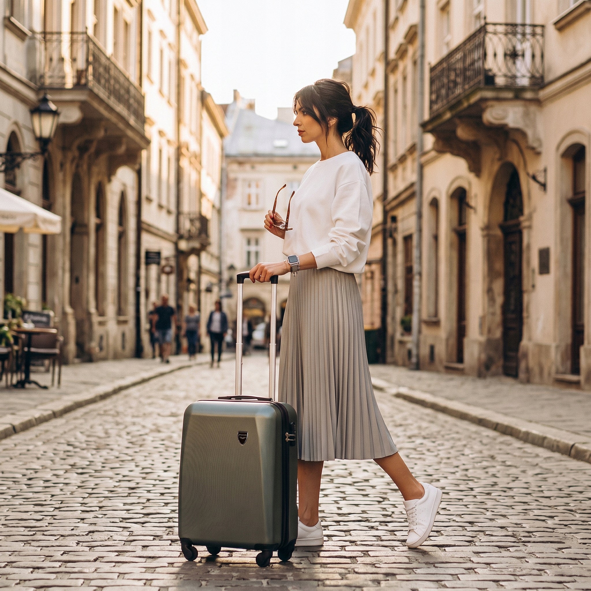 Cabin case WINGS ABS+ hand luggage 38L without aircraft surcharge Packaging status original