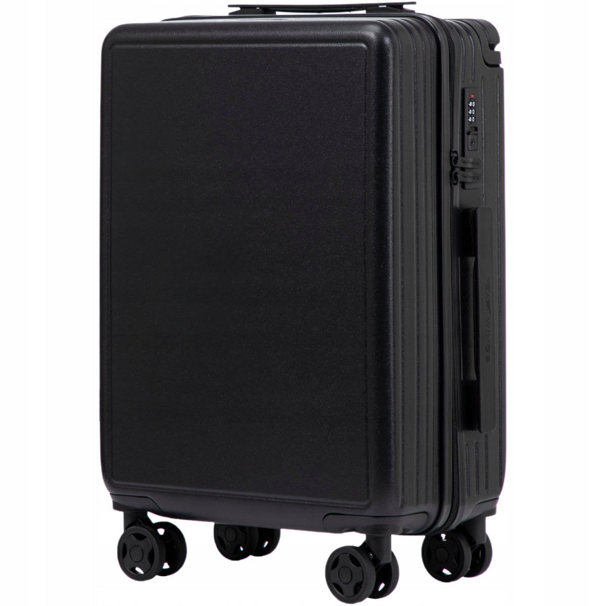 Cabin case WINGS Hand luggage 4 wheels TRAVEL SMALL HARD ABS Manufacturer code BNT01-S-BLACK