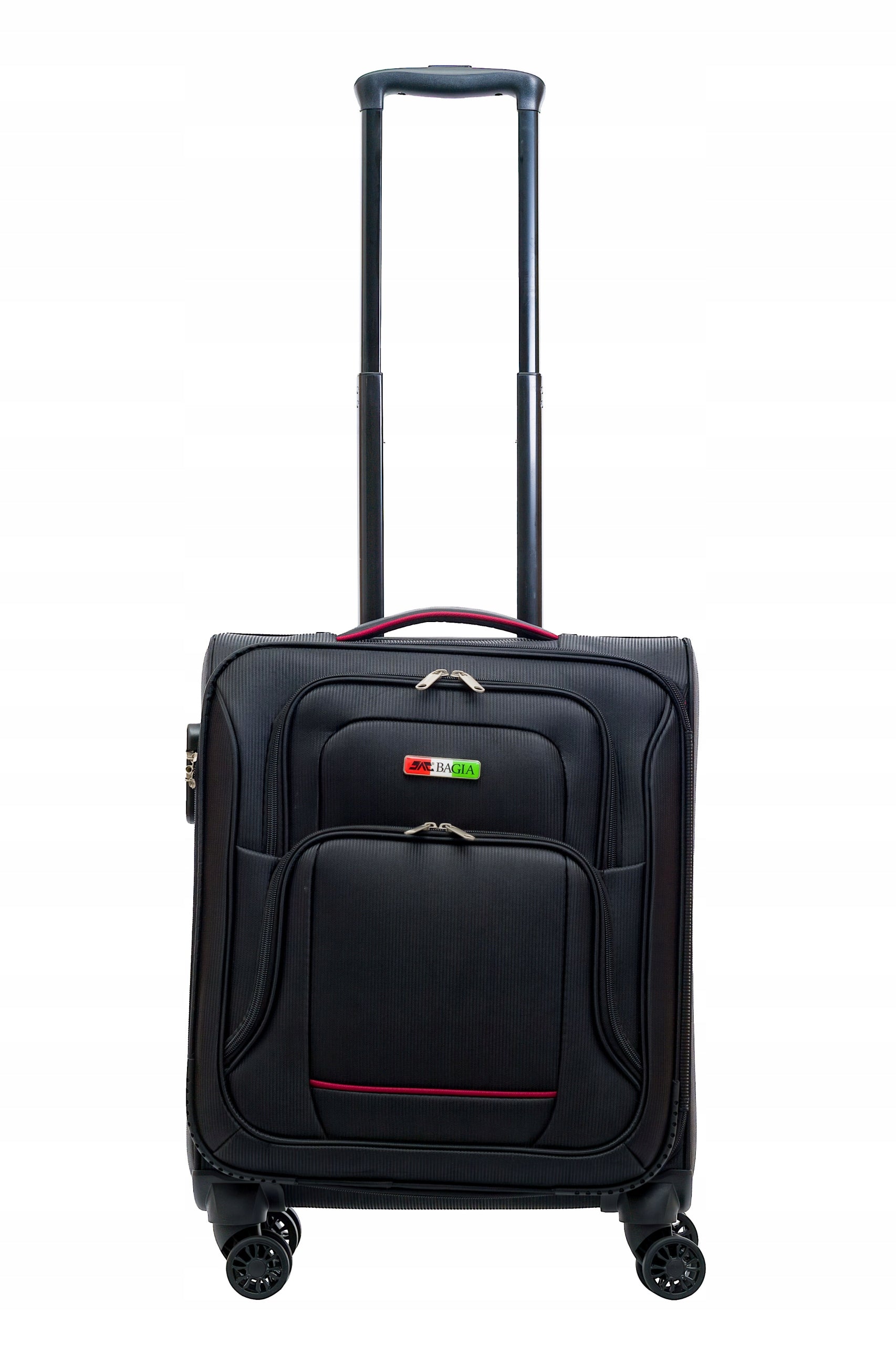 Cabin case small Bagia material 4 wheels light carry-on luggage bag