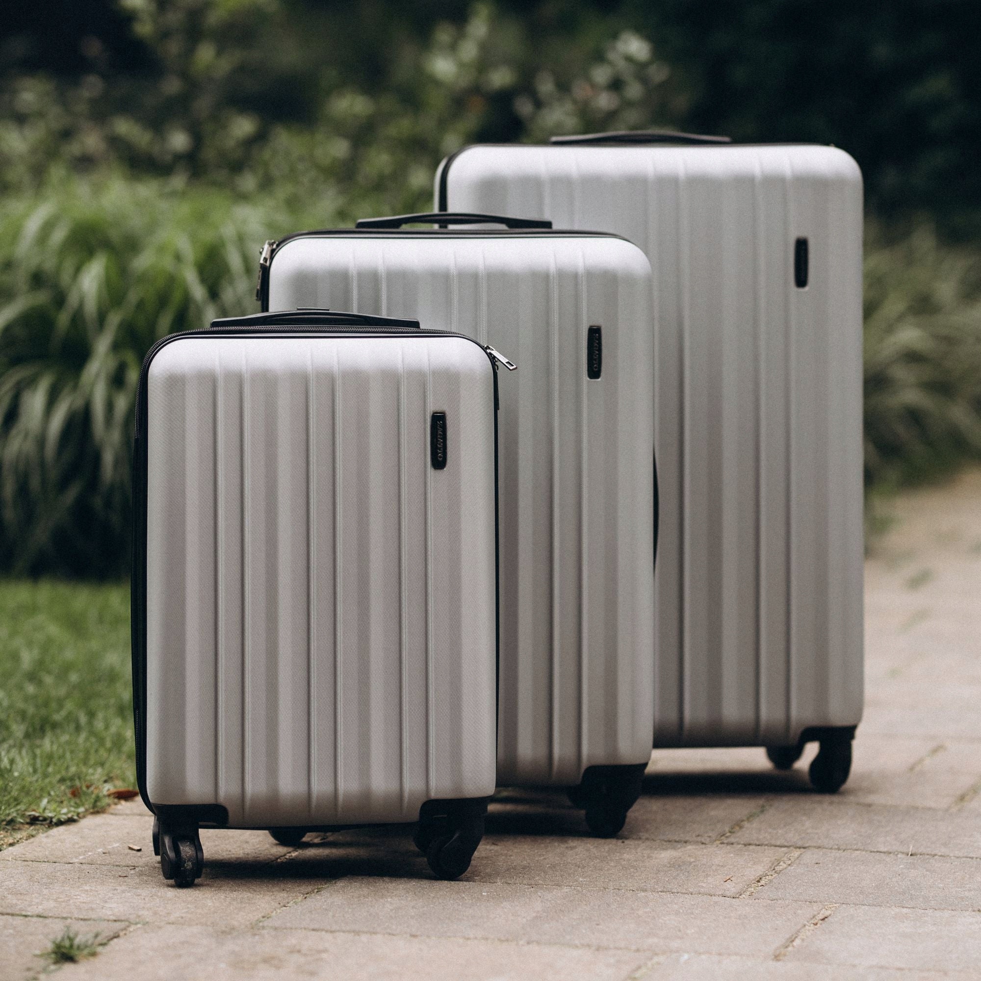 Cabin suitcase on wheels luggage 34,3L hard 4 COLORS ZAGATTO Height 56 cm