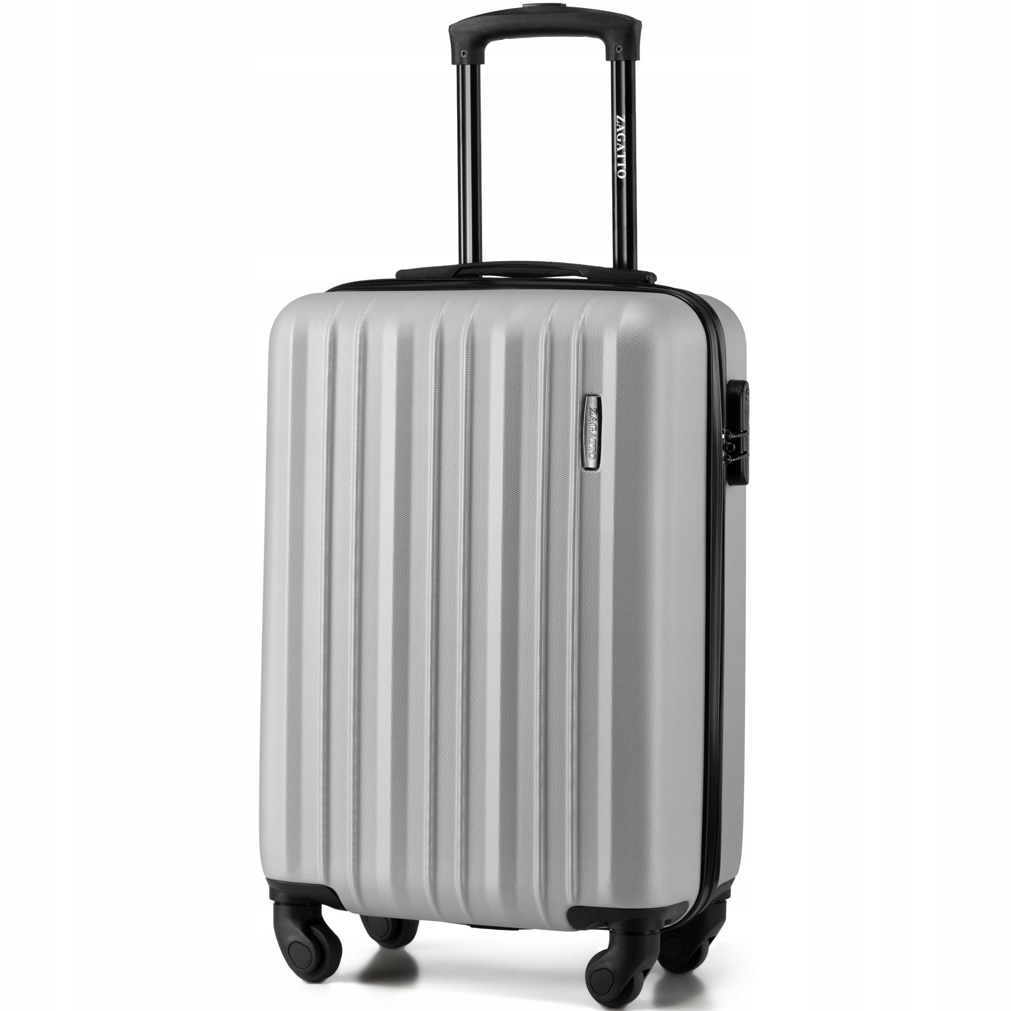 Cabin suitcase on wheels luggage 34,3L hard 4 COLORS ZAGATTO