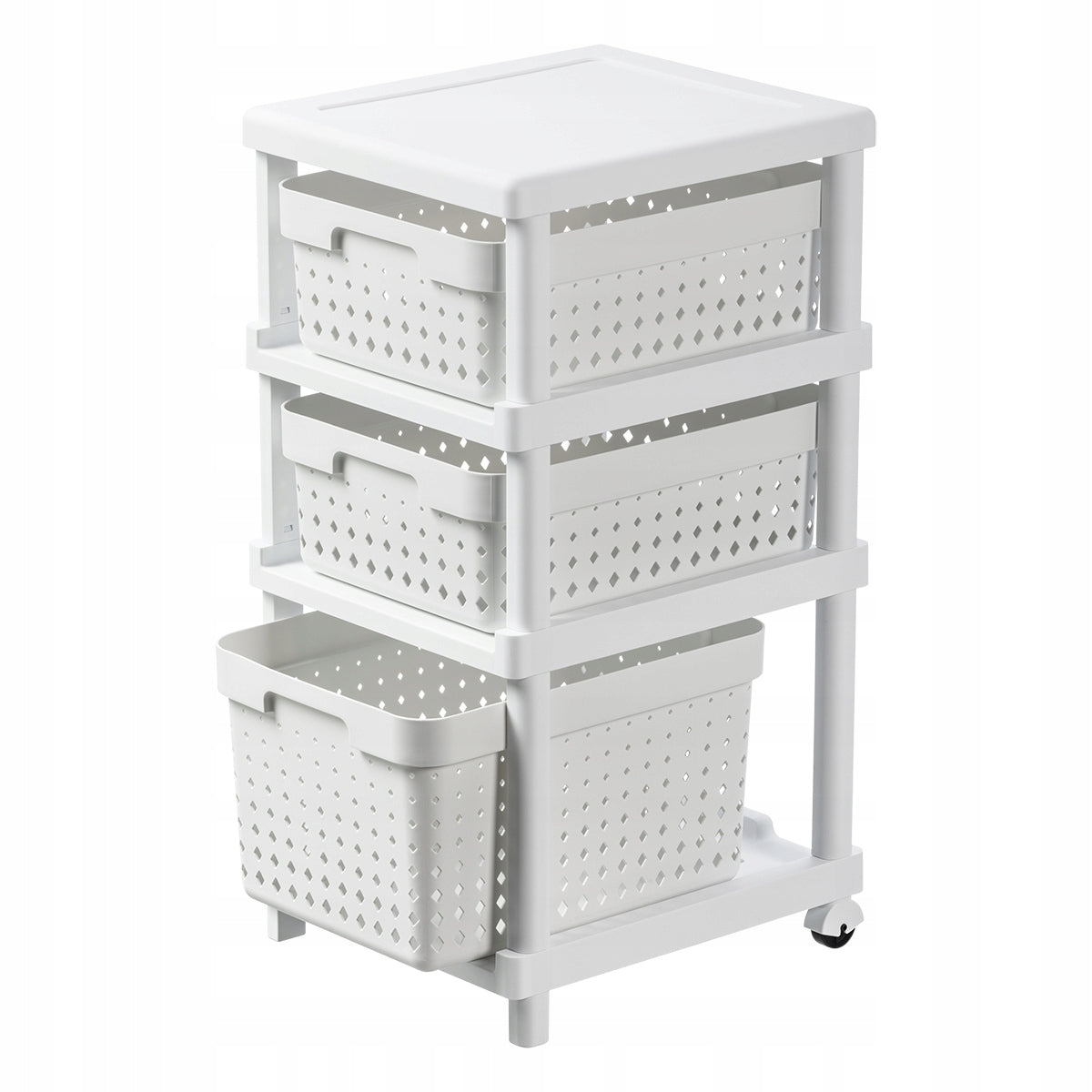 Cabinet Bookcase on Wheels Bathroom with Baskets Retractable Kitchen Bookcase