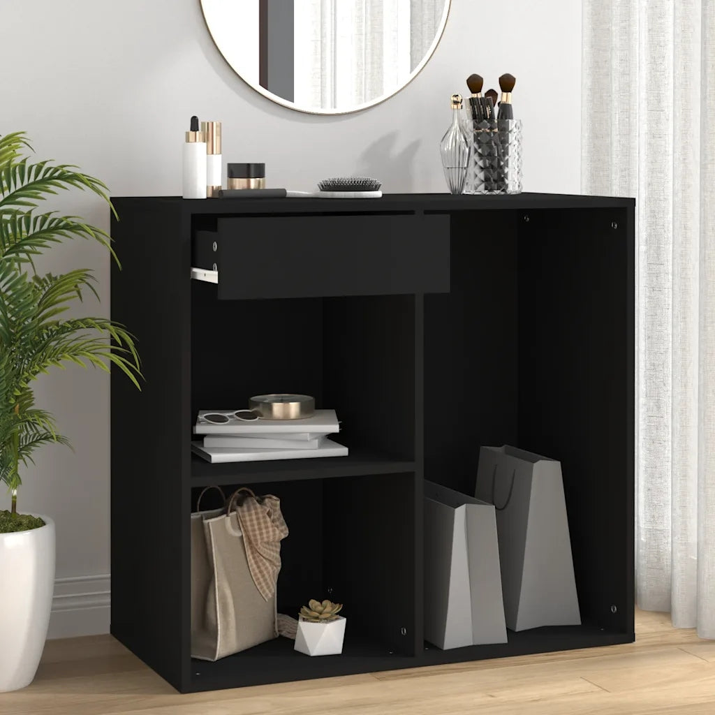 Cabinet for cosmetics, black, 80x40x75 cm Medical device no