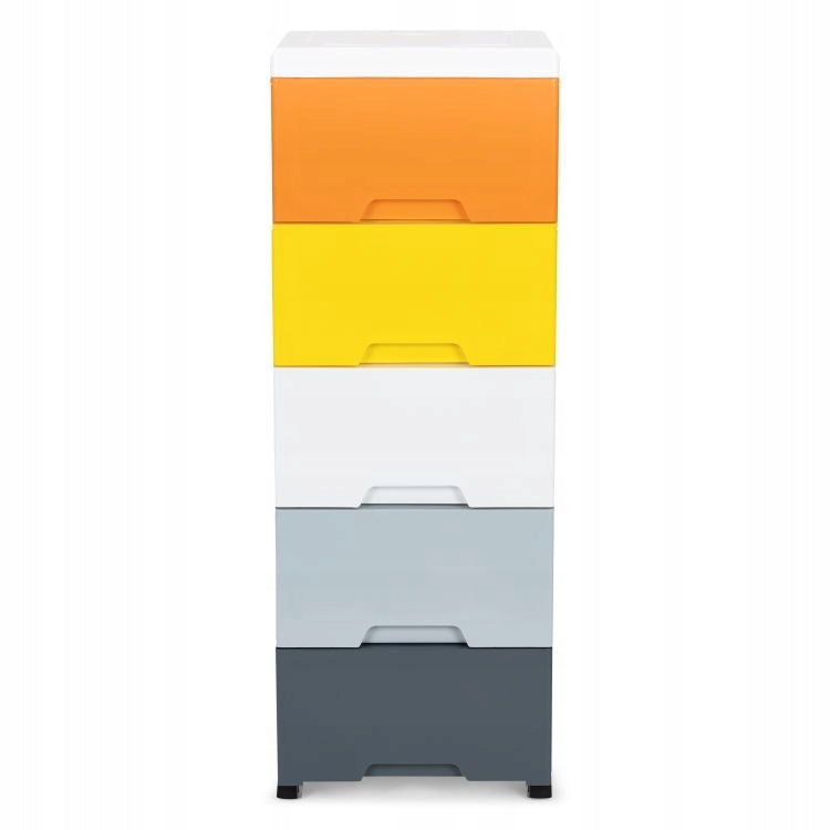 Cabinet on wheels with 5 containers colorful multifunction organizer Manufacturer code KOLREG5031