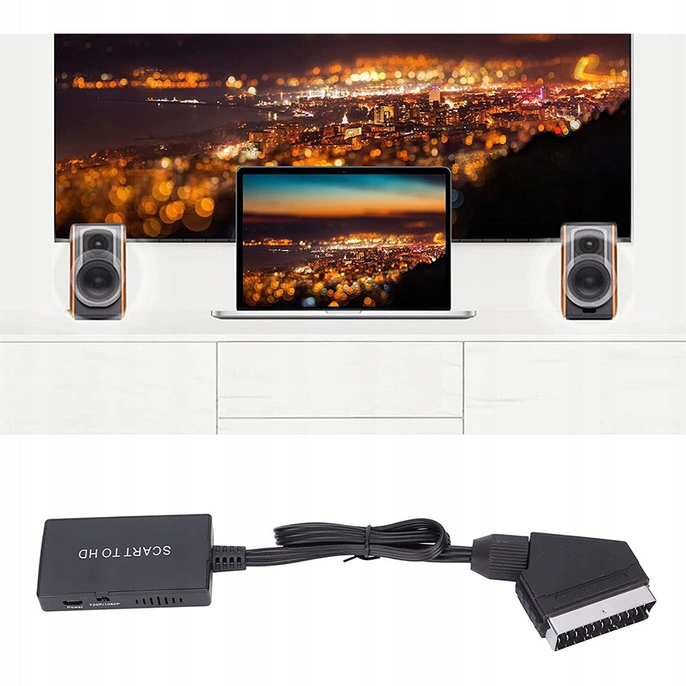 Cable Adapter Converter from HDMI to Euro / Scart 1080p TV Adapter Model fyuikgfwgfikfdg