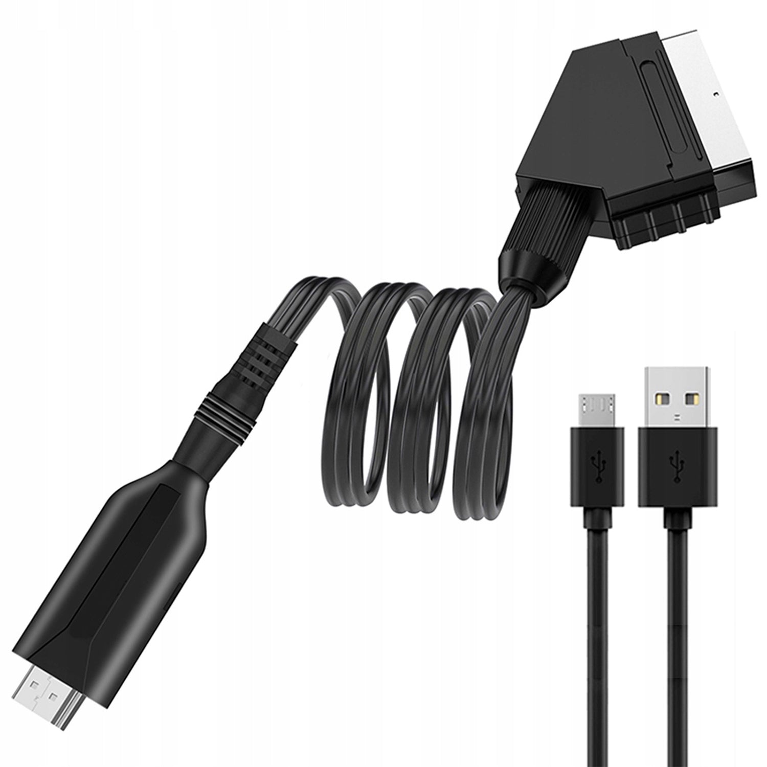 Cable Wire Adapter Converter from Euro HDMI to SCART PAL/NTSC 1080P HD 1m Manufacturer code rrrd