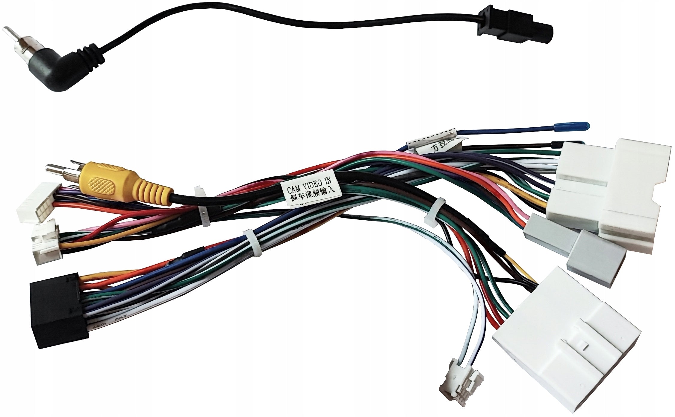 Cable bundle plug reduction radio adapter ANDROID for Renault DACIA