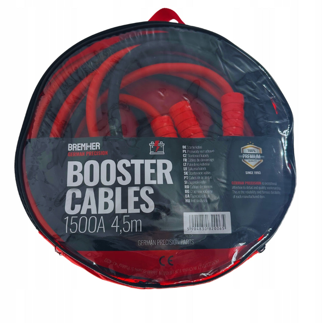 Cables emergency jumper cables 1500A 4,5m TIR BUS passenger solid Packaging status original