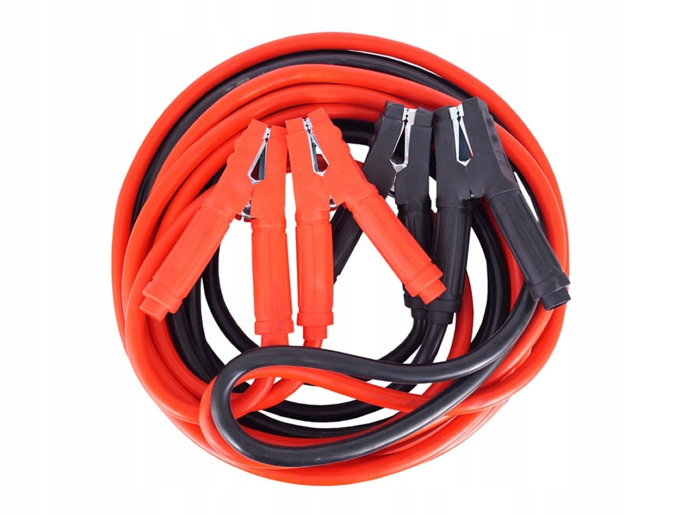 Cables jumper cables 1200A 6m copper plated, clamps opening up to 35mm