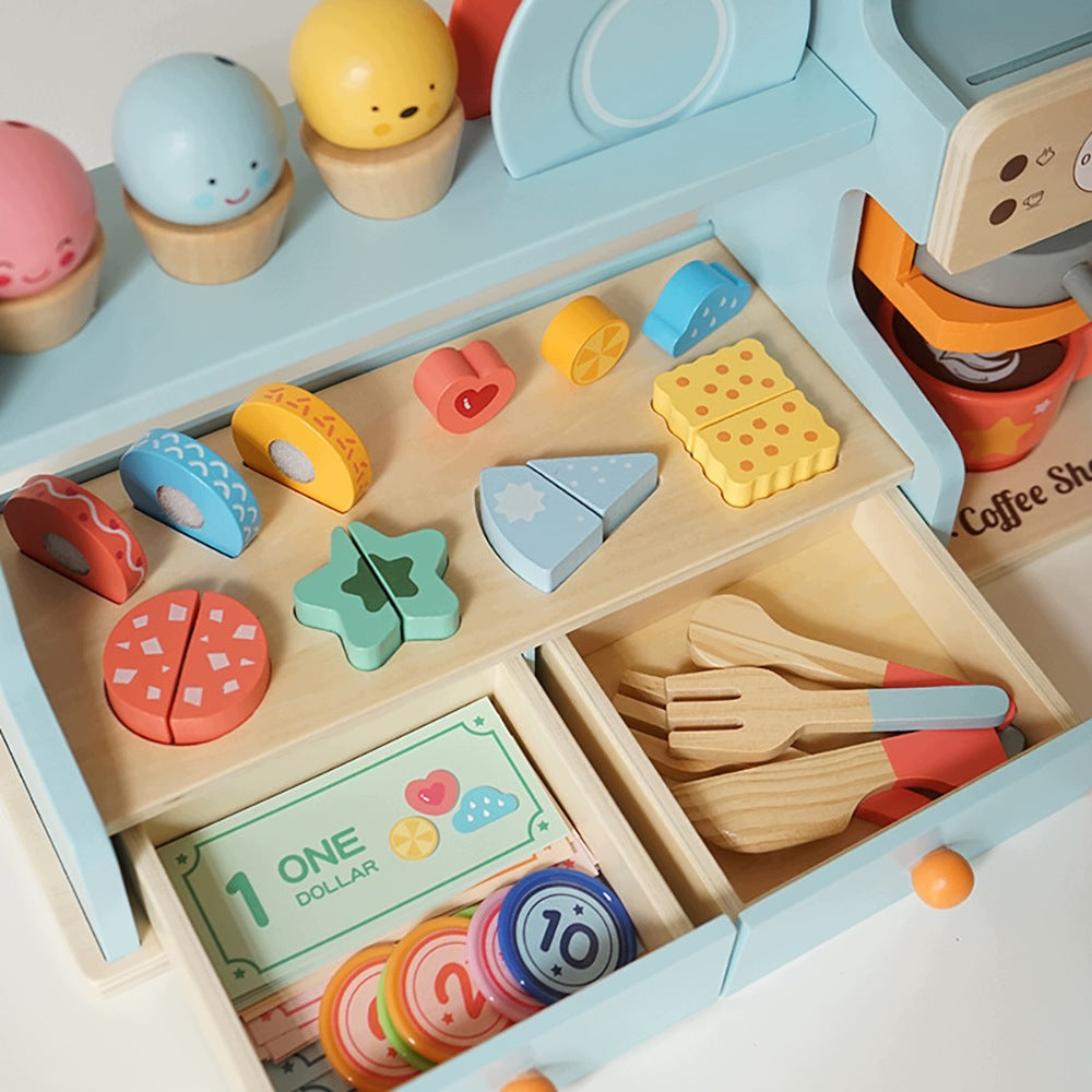 Cafe MONTESSORI ICE CREAM PARLOR WOODEN EXPRESS 3+ years Brand no brand