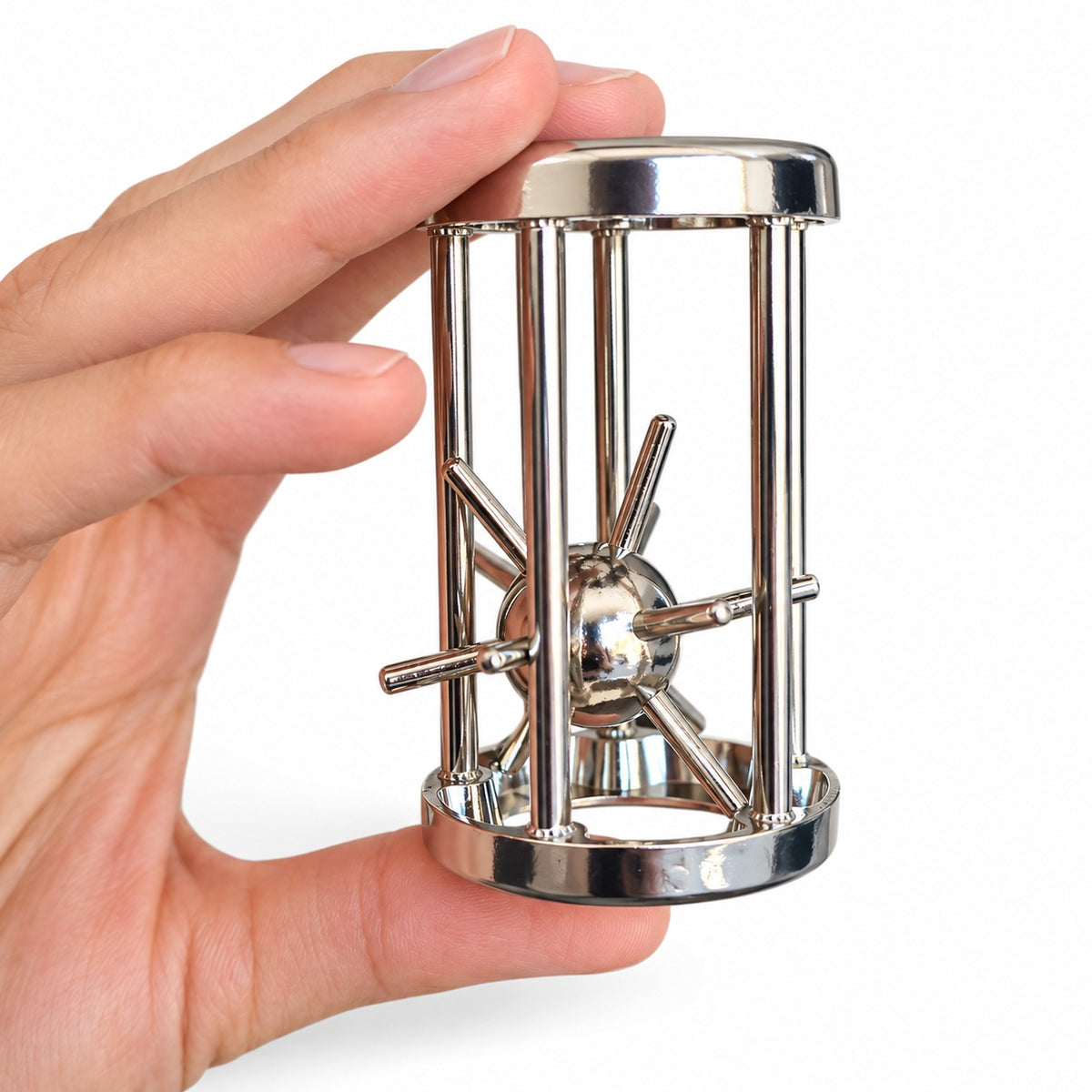 Cage Puzzle - metal puzzle Hedgehog In The Cage in a stylish mensa iq bag Brand no brand