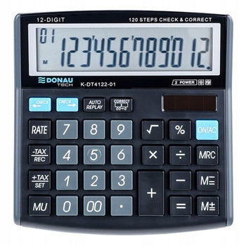 Calculator Donau Tech K-DT4122-01 black