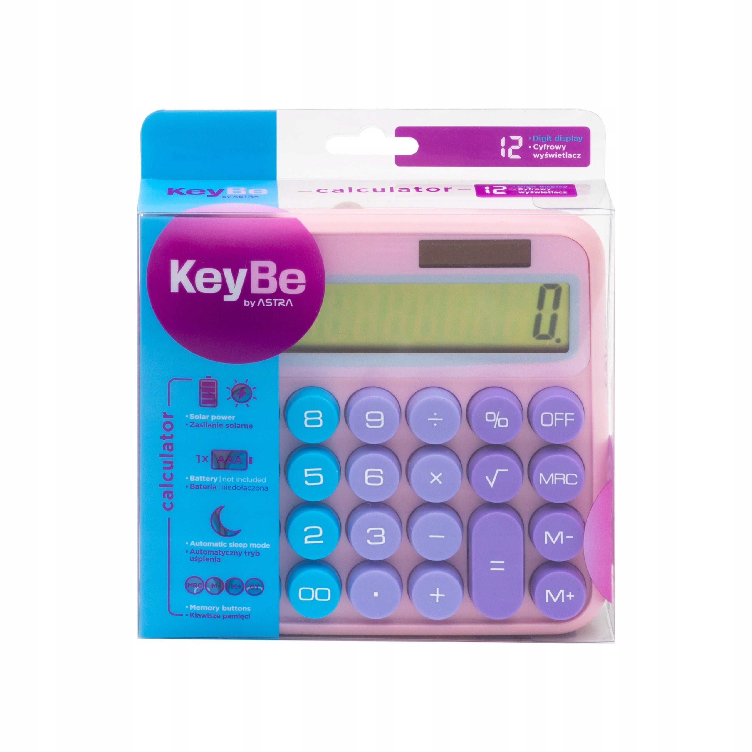 Calculator size L KeyBe by Astra Pastel Line Manufacturer code 715025018