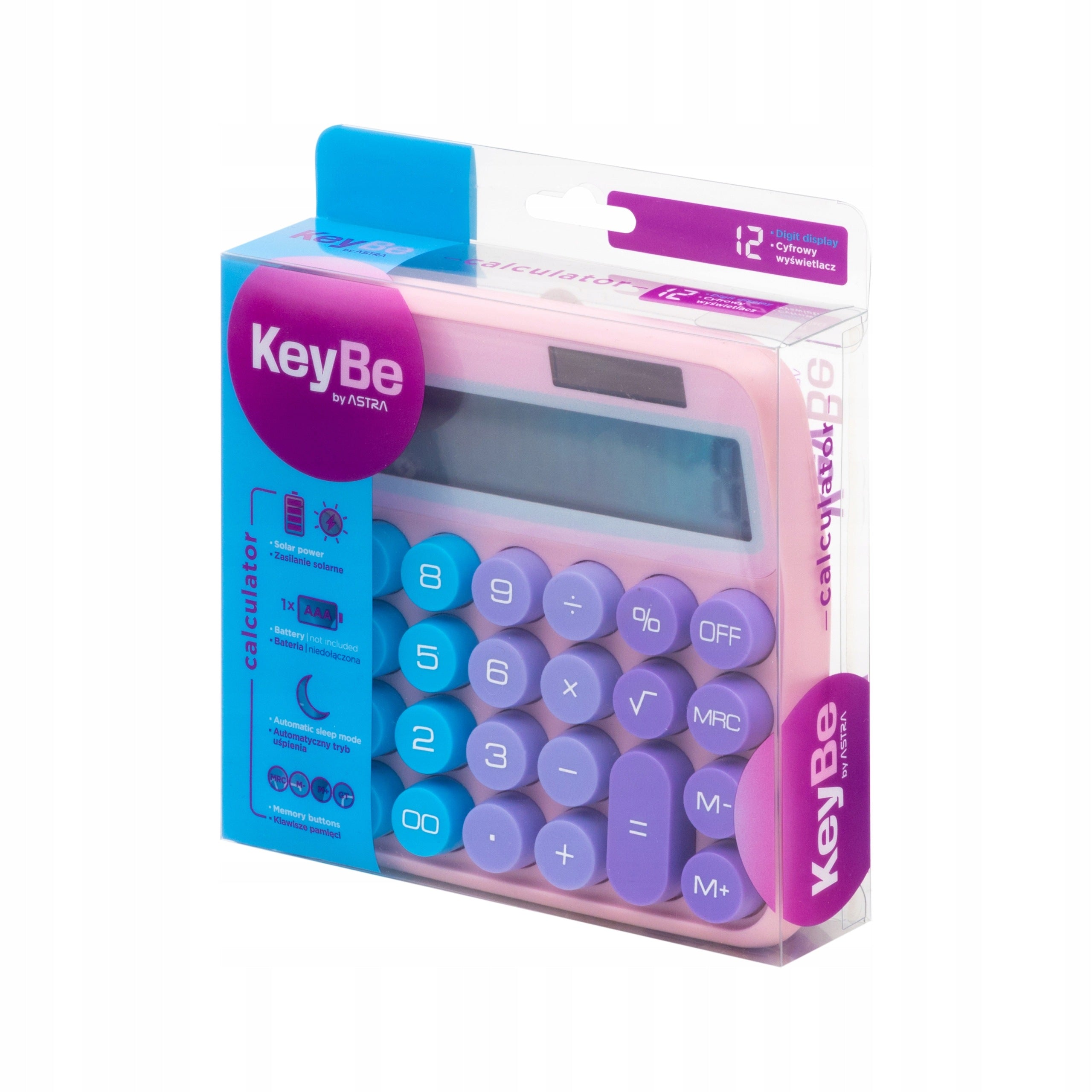 Calculator size L KeyBe by Astra Pastel Line