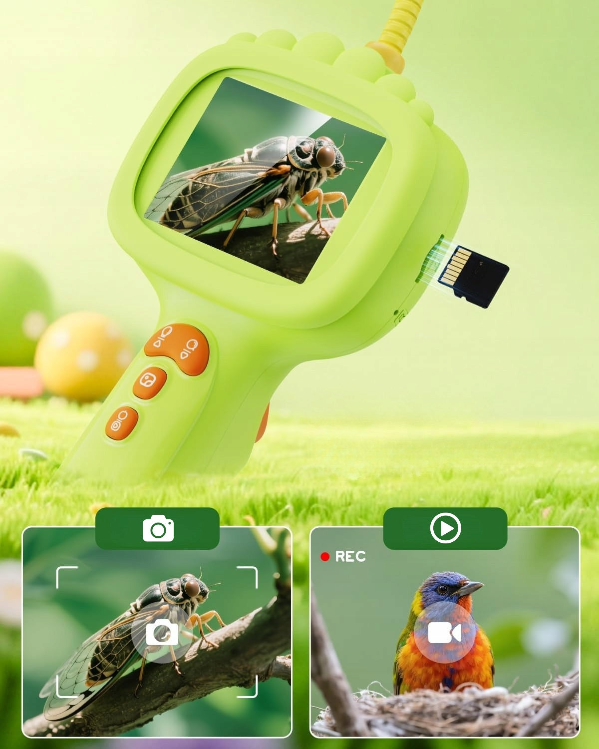 Camera Educational Toy Mini Observational Endoscope Small STEM Explorer Brand KIDINO