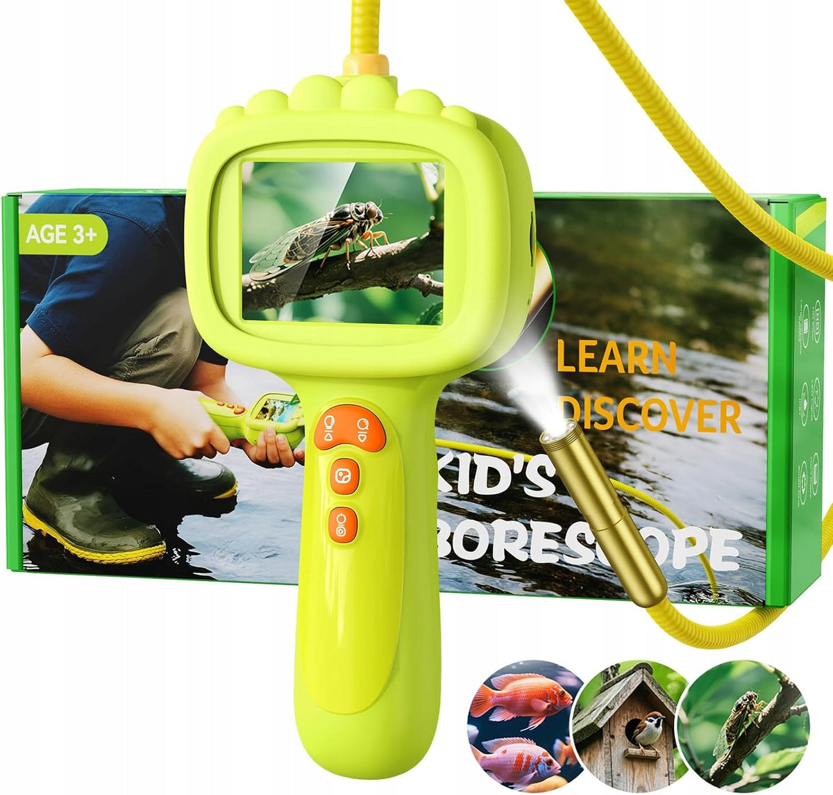 Camera Educational Toy Mini Observational Endoscope Small STEM Explorer