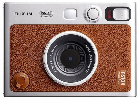 Camera Fujifilm Instax Mini Evo EXD brown + cartridge Macaron CHILD'S DAY Packaging status original