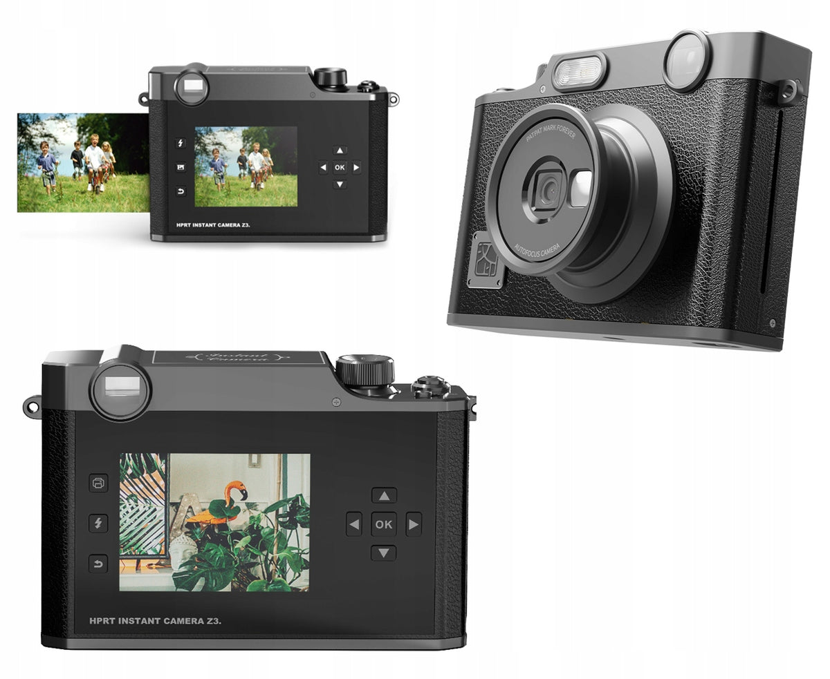 Camera HANIN Z3 5MP Photo Print Color 3PASS Bluetooth LCD 2,8'' + Cartridges