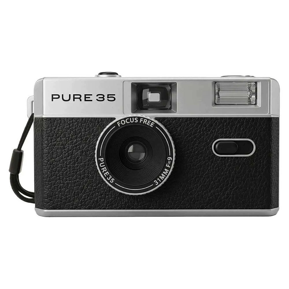 Camera KODAK PURE 35 35 mm analog replaceable reusable film BLACK