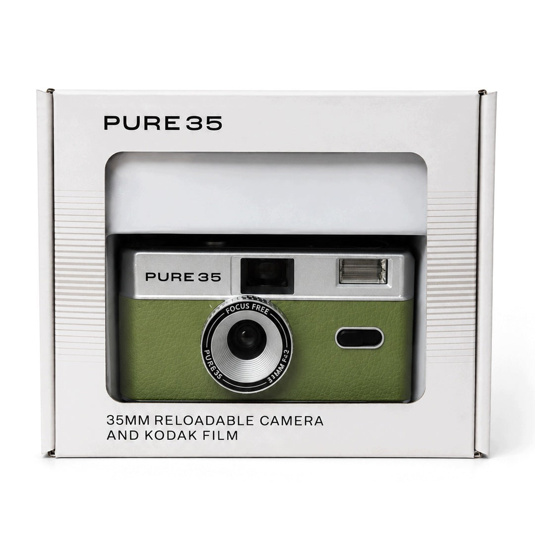 Camera KODAK PURE 35 35 mm analog replaceable reusable film GREEN Brand Kodak