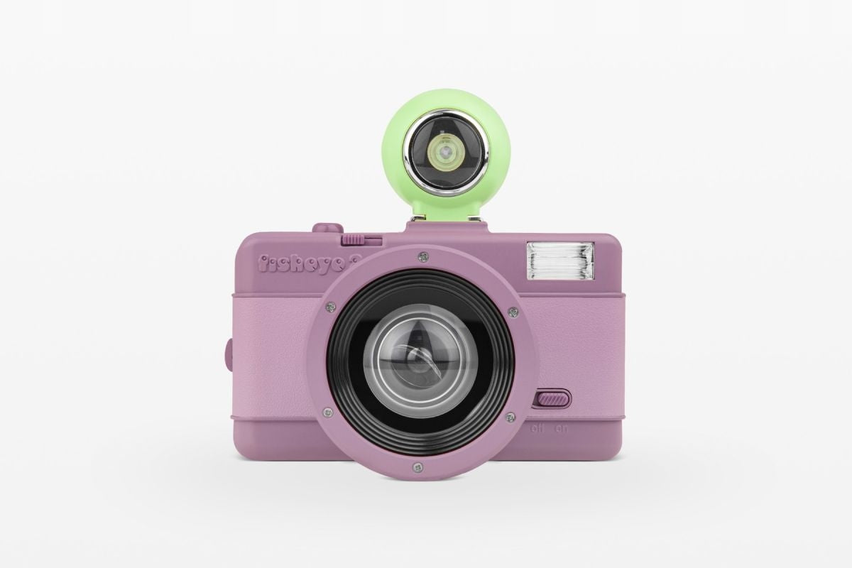 Camera Lomography Analog camera Fisheye No. 2 Grape Jam 35 mm Manufacturer code Aparat analogowy Fisheye No. 2 Grape Jam 35 m