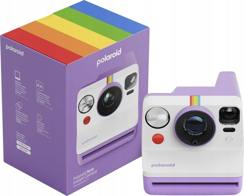 Camera Polaroid Now Gen 3 purple