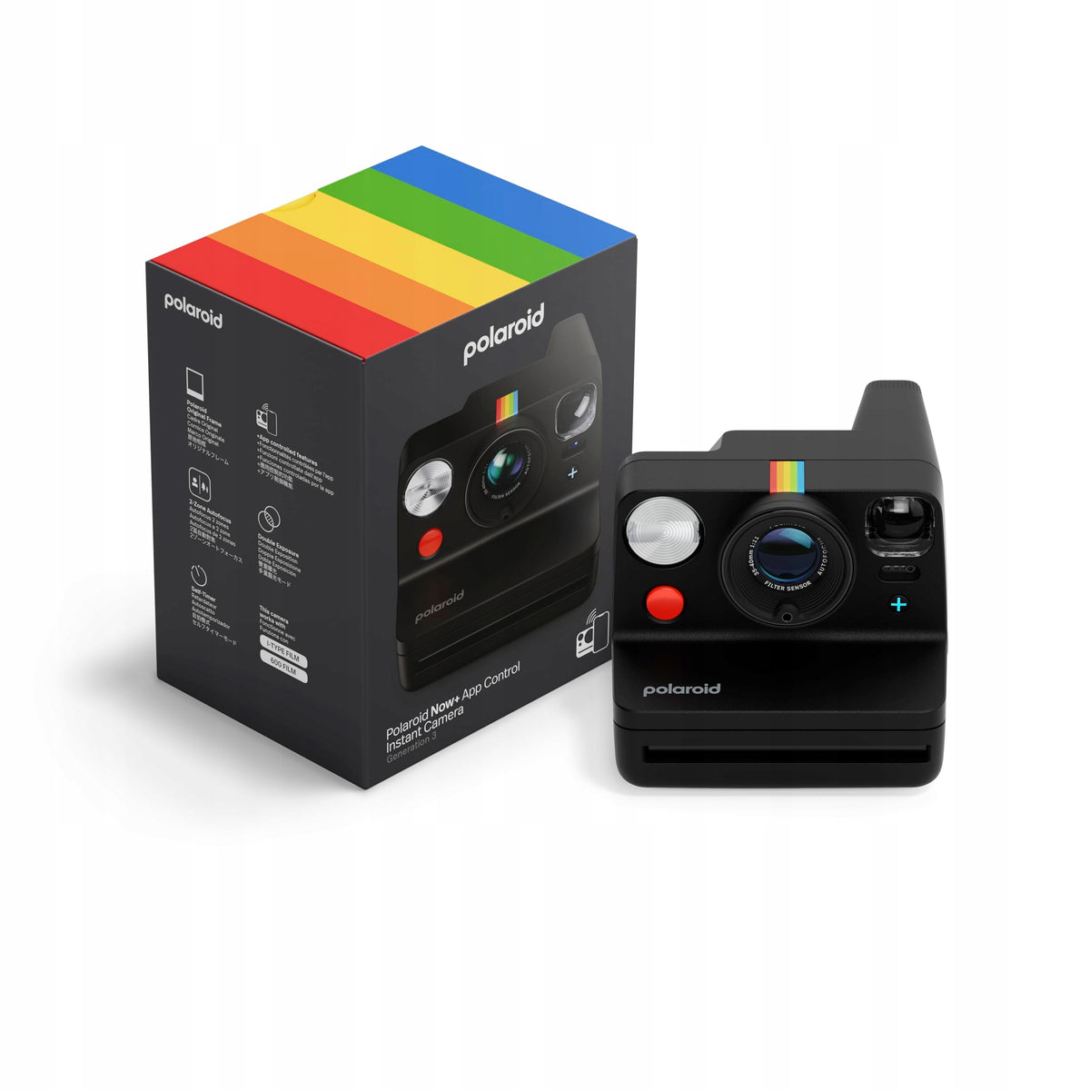 Camera Polaroid Now+ Generation 3 black